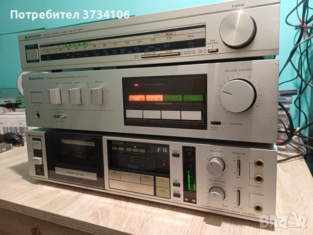Kenwood KA-33. KT-333L,  KX-6XC., снимка 2 - Аудиосистеми - 52684664