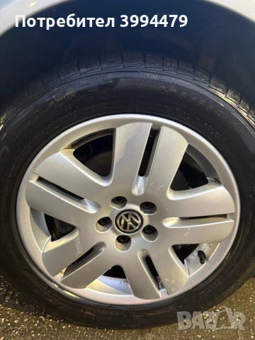 Гуми с джанти 5х100, снимка 2 - Гуми и джанти - 53444096