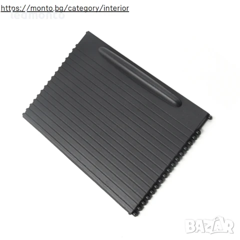 Щора за Държач за Чаши Porsche Cayenne 2003-2010 – OEM 7L5862531 – Черна, Централна Конзола, снимка 4 - Части - 50476651