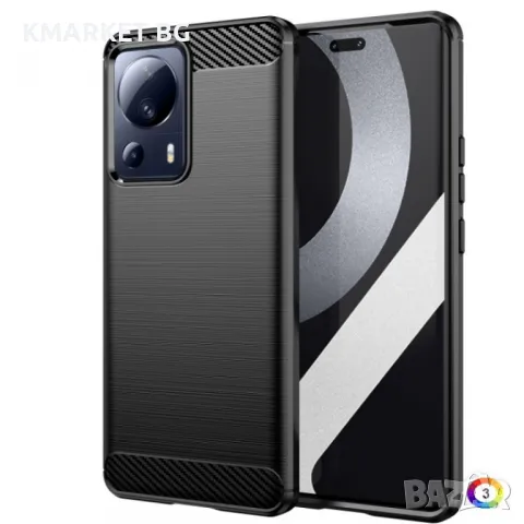 Xiaomi 13 Lite Carbon Fiber Калъф и Протектор, снимка 1 - Калъфи, кейсове - 48141240