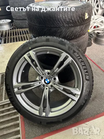 19 ц Джанти с Зимни Гуми 265/40/19 BMW M5 F90 M8 F91 F92 F93 Оригинални , снимка 3 - Гуми и джанти - 48367266