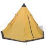 4-местна палатка, жълта, снимка 1 - Палатки - 45888392