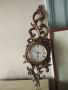  стенен часовник в бароков стил, снимка 1 - Антикварни и старинни предмети - 45651336