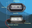 2х LED плафони за регистрационен номер, снимка 4