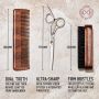 Комплект за подстригване на брада Le Savant - дървена подаръчна кутия, снимка 6