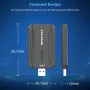 NEWFAST 5400Mbps WiFi Dongle Трибандов USB 3.0 WiFi 6E адаптер, MU-MIMO, WPA3, снимка 6