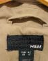 Шлифер H&M, подплата, платки, колан, 2 външни и 1 вътрешен джоб. Размер EUR - 42; US - 12., снимка 4