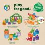 Нова Цветна Градинска Играчка с Зеленчуци и Заек - Образователна играчка деца, снимка 5