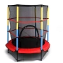 Батут 4,5ft 140см с вътрешна мрежа - червен, снимка 5