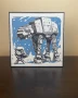 Релефна картина Stormtrooper walks AT-AT, снимка 1
