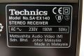 Technics SA-EX140 AM/FM Stereo Receiver, снимка 8