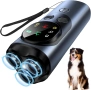 Anti Bark Device for Dogs – ултразвуков кучегон против лай с 3 излъчвателя и LED светлина, снимка 1
