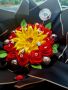 Букет рози и бонбони., снимка 1 - Подаръци за жени - 45933706