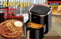 Фритюрник AirFryer, W, 3.5л., горещ въздух, LED дисплей, таймер, до °С, черен, снимка 5