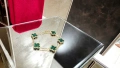 Van Cleef & Arpels VCA 5 Motifs Gold Green Malachite Vintage Alhambra Дамска Гривна, снимка 2