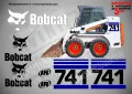 BOBCAT 663 стикери надписи, снимка 2