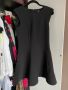 H&M Къса черна рокля, S-M, снимка 1 - Рокли - 45641324