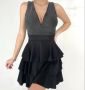 Черна къса рокля, снимка 1 - Рокли - 45827856