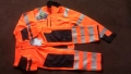 HELLY HANSEN ALNA 2.0 Hi Vis Work Set размер L работен екип яке и панталон W4-305 , W4-306, снимка 1