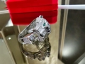 CARTIER Panthere de Cartier Big White Gold Diamonds Пръстен, снимка 1
