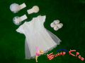 Дантелена рокля , снимка 1 - Бебешки рокли - 45416377