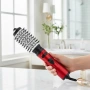 Професионална електрическа четка 3-в-1 за изправяне, къдрене и сушене, 1200W, автоматично въртене, снимка 3