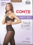 Чорапогащник стягащ Conte Slimfit 20 den, снимка 1
