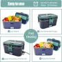 Electric Lunch Box Warmer, 3-в-1 нагреваема кутия за обяд ,1,8 литра контейнер, нагревател за храна,, снимка 5