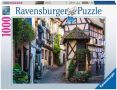 Пъзел Егисхайм Елзас Ravensburger 15257 Eguisheim Alsace France 1000 части 70x50 см Моменти във Фран, снимка 2