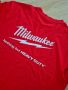 Milwaukee мъжки тениски с къс ръкав размер хл, снимка 1