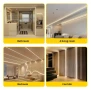 Водоустойчива IP65 LED лента с кабел и ключ директно към 220V - 15 м., снимка 15