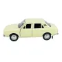 Метална количка Skoda 105L / Шкода, WELLY, мащаб 1:34, бежов цвят, 43825, снимка 4