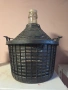 Продавам стъклени дамаджани с кош, снимка 2