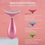 Нов Масажор с термо и вибро терапия – лице/шия, 3 режима, USB за жени, снимка 3