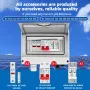 Фотоволтаична PV DC комбинирана кутия, защита от пренапрежение, мълния DC 600V IP65, снимка 2