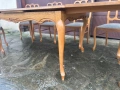 Разтегателна трапезна маса + 6 стола, снимка 5