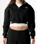 дамски кроп суичър (Zip Crop), снимка 1
