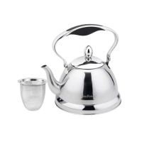 Луксозен чайник за чай с цедка, висококачесвен инокс, 1L, снимка 5 - Аксесоари за кухня - 45773964