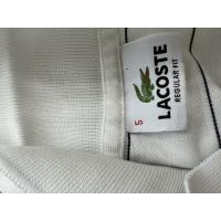 Мъжки полошърт LACOSE размер M / L бяла тениска, снимка 4 - Тениски - 45749006