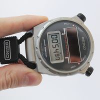 Vintage Seiko S025-6000 Stop Watch Solar Battery хронометър слънчева батерия, снимка 3 - Мъжки - 45748255