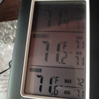 Термометър за хладилник ORIA, цифров термометър за фризер с 2 сензора НОВО, снимка 6 - Друга електроника - 45415805