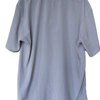 Мъжка спортна риза Chris K., 100% полиамид, Сива, 72х62 см, M, снимка 2 - Ризи - 45485136
