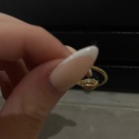 Позлатен пръстен на GAVON, снимка 2 - Пръстени - 45111434