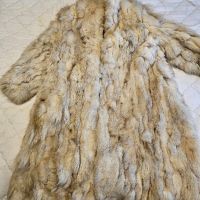 палто от естествен косъм , снимка 4 - Палта, манта - 45201660
