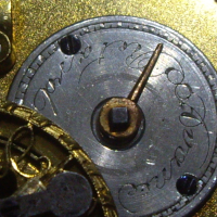 Механика за стар джобен часовник., снимка 6 - Джобни - 44972227