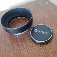 Метален сенник Canon OEM Shade W-60-A f/R & FL 35mm f/2.5 w 58mm, снимка 1 - Чанти, стативи, аксесоари - 45794992