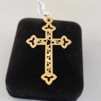 Нов Златен кръст-1,37гр/14кр, снимка 3 - Колиета, медальони, синджири - 45931682