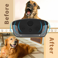 WUGEIN Ултразвуково устройство за възпиране на кучета, акумулаторно устройство против лай, снимка 6 - За кучета - 45062193