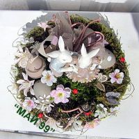 Великденска украса за маса, снимка 4 - Декорация за дома - 45093354