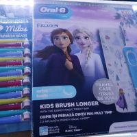 Детска електрическа четка за зъби Frozen +калъф и 16глави , снимка 4 - Други - 45450208